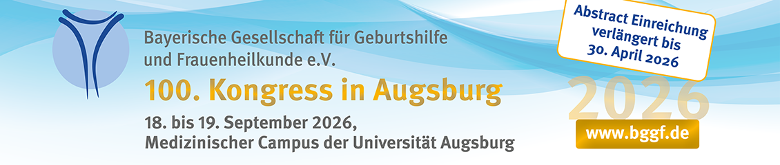100. Kongress der BGGF 2026 Bayerische Gesellschaft für Geburtshilfe und Frauenheilkunde e.V.
