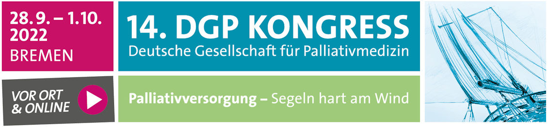 14. DGP Kongress 2022 - Deutsche Gesellschaft für Palliativmedizin