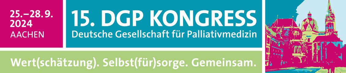 15. DGP Kongress 2024 - Deutsche Gesellschaft für Palliativmedizin