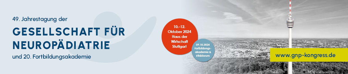 49. Jahrestagung der Gesellschaft für Neuropädiatrie und 20. Fortbildungsakademie