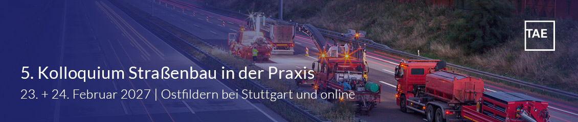 5. Kolloquium Strassenbau in der Praxis